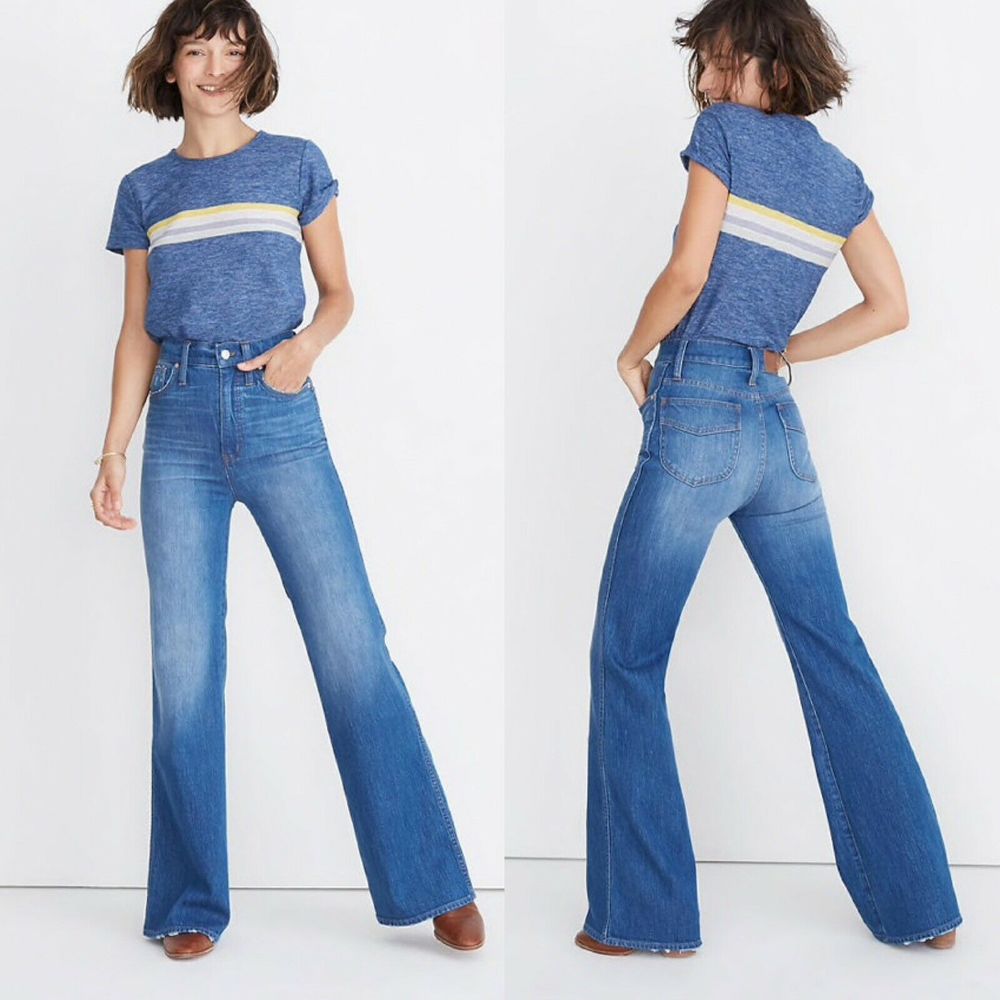 Madewell 11” High Rise Flare  Jeans K9162